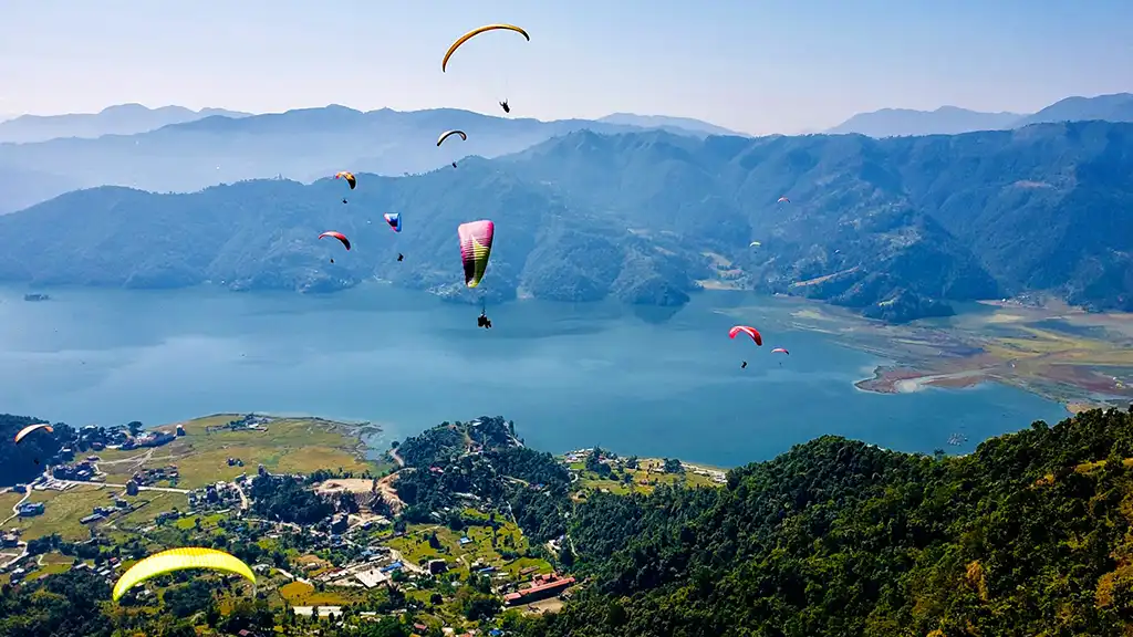 pokhara paragliding