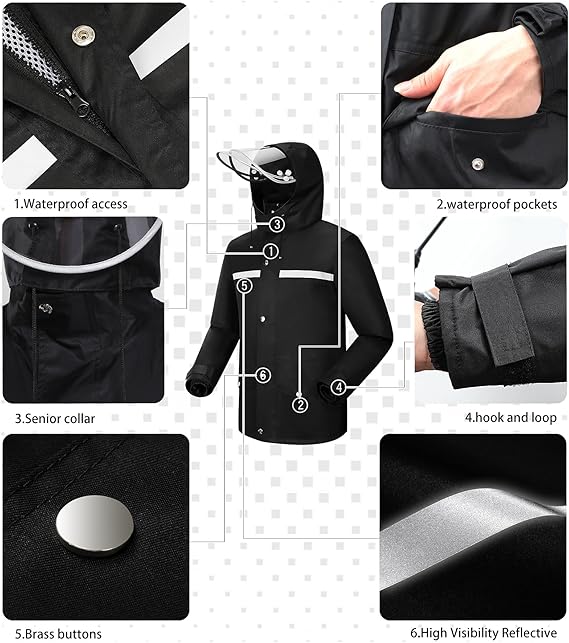 Travel Essential waterproof jacket and pants 3