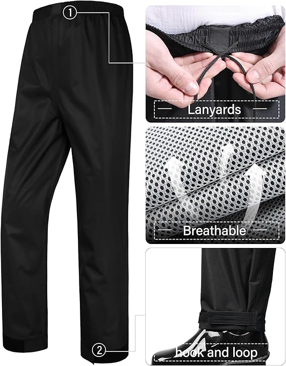 Travel Essential waterproof jacket and pants 4