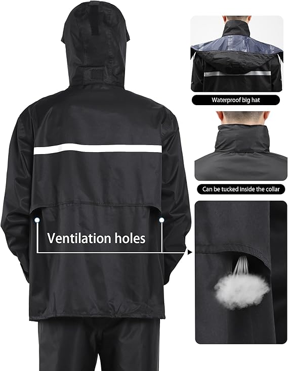 Travel Essential waterproof jacket and pants 5